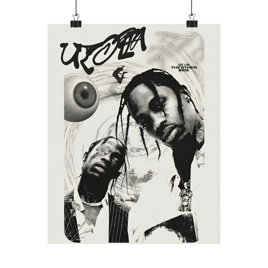 Travis - Poster | Rap Poster, Hip-Hop Poster