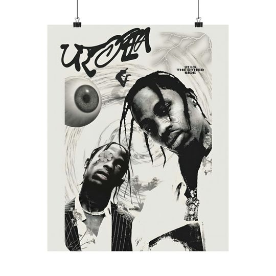 Travis - Poster | Rap Poster, Hip-Hop Poster