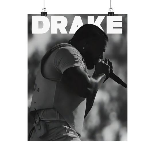 Drake - Poster | Rap Poster, Hip-Hop Poster