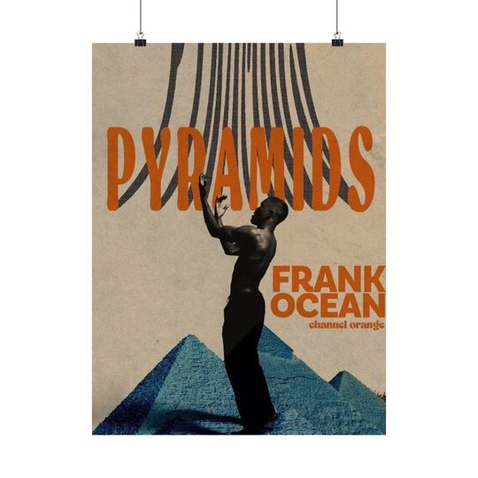 Frank Ocean - Poster | Rap Poster, Hip-Hop Poster