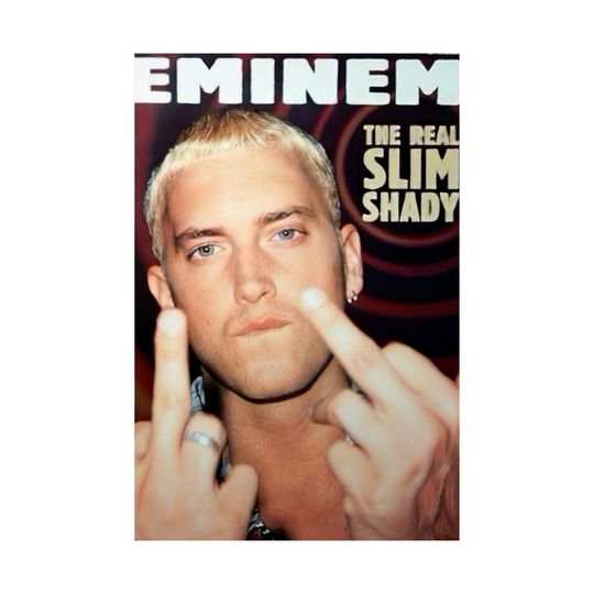 Eminem - Poster | Rap Poster, Hip-Hop Poster
