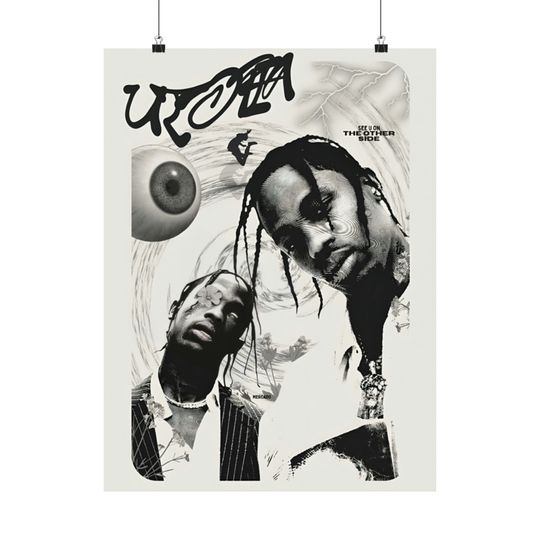 Travis - Poster | Rap Poster, Hip-Hop Poster