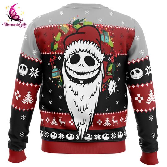 The Nightmare Before Christmas Ugly Christmas Sweatshirt