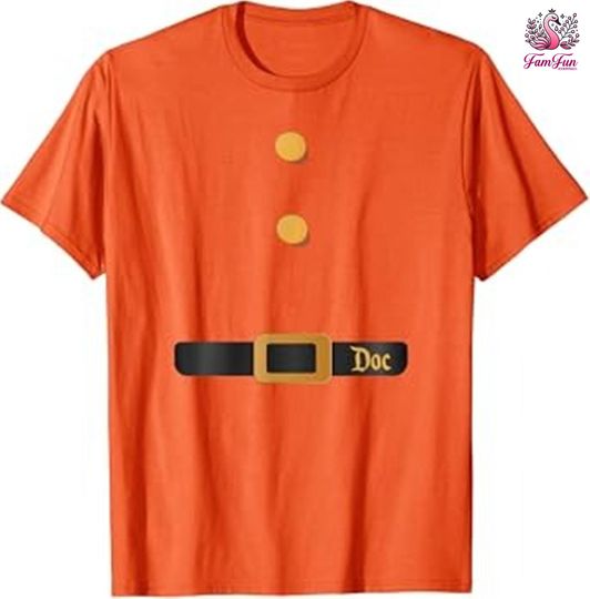 Halloween Seven Dwarfs Costume T-Shirt, Snow White and Seven Dwarfs Shirt