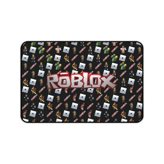 Roblox mouse pad large - gaming pad with iconic avatars & Roblox logo