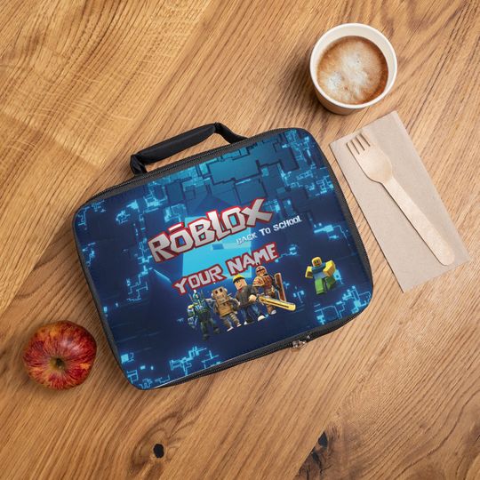Roblox Lunch Bag,, Gift for Gamers, Back to School