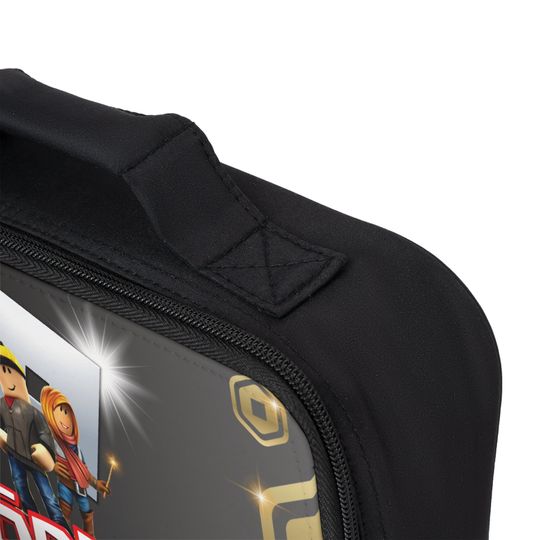 Personalized Roblox lunch bag with name