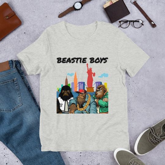 Bigfoot Beastie Boys Unisex T-Shirt, Soft T-Shirt