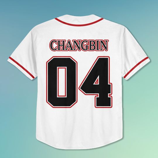 Changbin Skzoo Straykids DominATE Baseball Jersey, Changbin StrayKids DominATE World Tour 2025 Jersey Shirt, Kpop Jersey, SKZ Merch