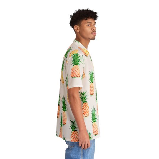 Men's Pineapple Hawaiian Ken Shirt