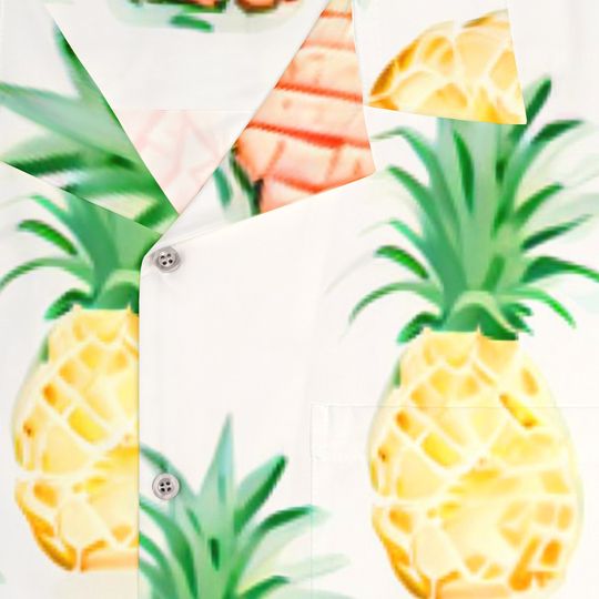 Men's Pineapple Hawaiian Ken Shirt