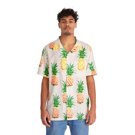 Men's Pineapple Hawaiian Ken Shirt