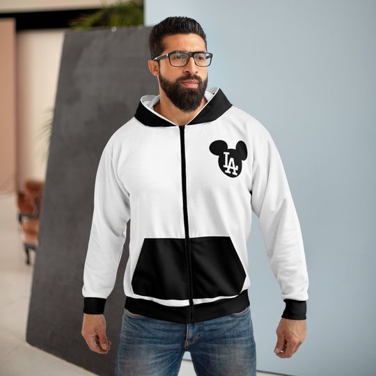 Mickey Mouse DisneyLand Disney Zip Hoodie, 3D Zip Hoodie