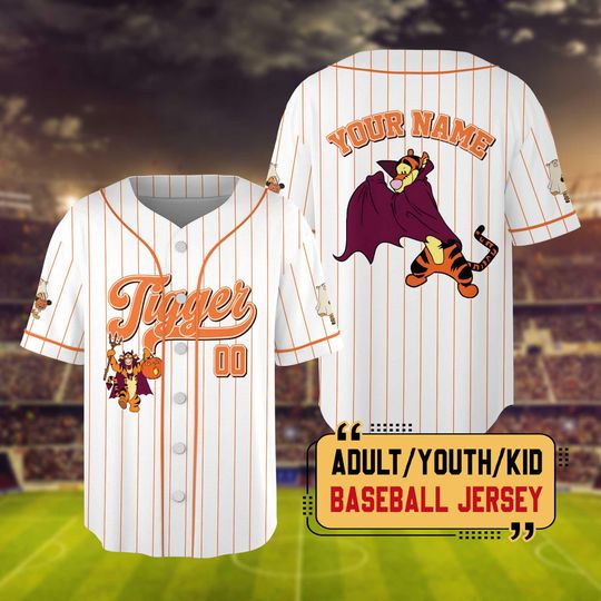 Personalized Disney Winnie The Pooh Baseball Jersey