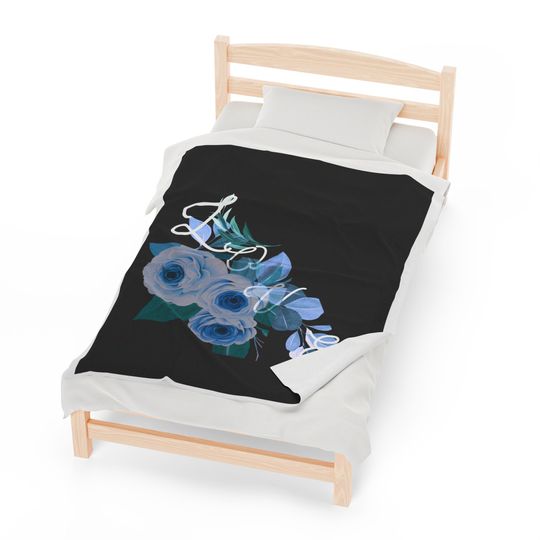 Love Plush Flower Blanket