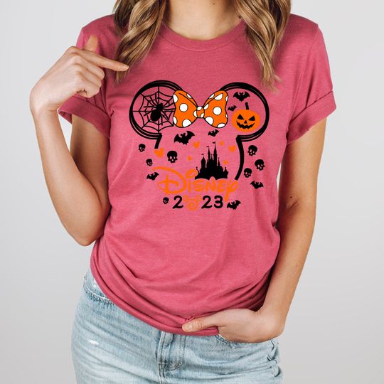 Disney 2023 Halloween Tee, Custom Mickey