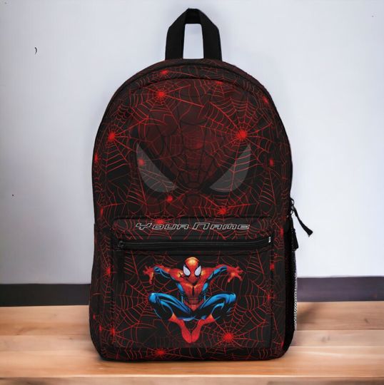 Spiderman-Inspired Waterproof Backpack - Marvel Superhero Fan Gift