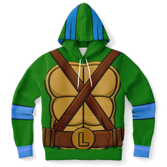 Adult TMNT Leo 3D Hoodie