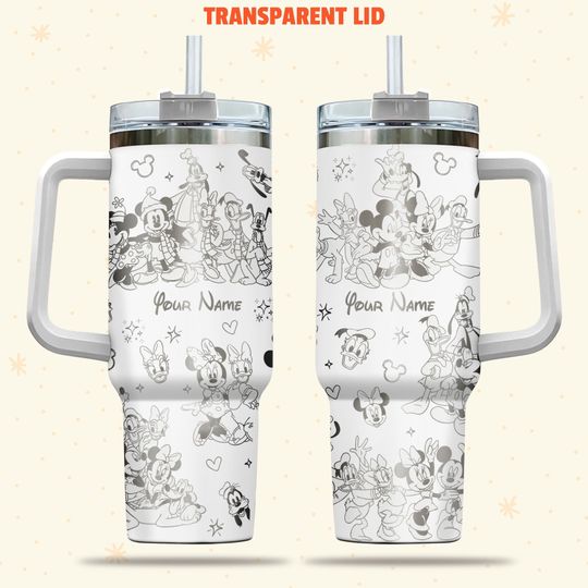Personalized Mickey And Friends Disney Tumbler