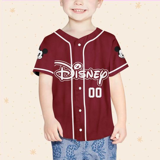 Personalize Disney Simple Awesome Maroon, Custom Kid Youth