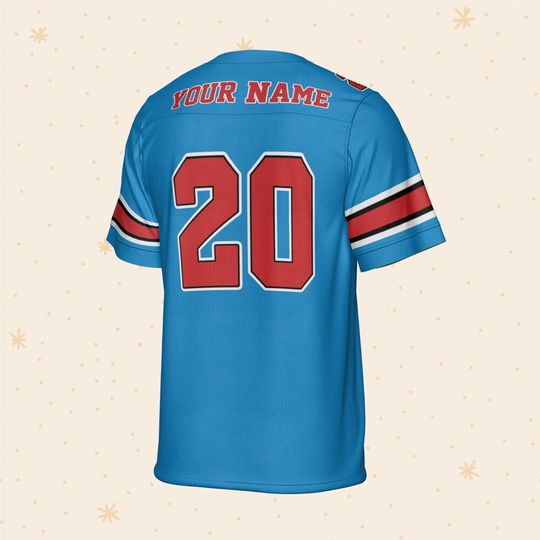 Personalized Disney Mickey Mouse Playing Sport Blue, Magic Kingdom Cartoon Characters 3D T-Shirt