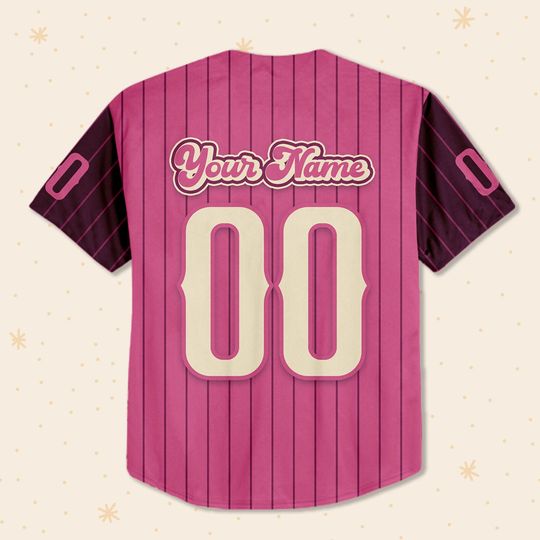 Personalized Lotso Bear Disney Baseball Jersey, Disney Jersey