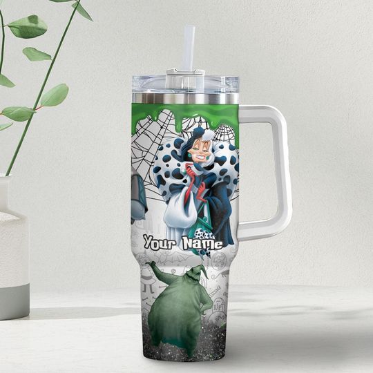 Personalized Villain Trickster Disney Tumbler