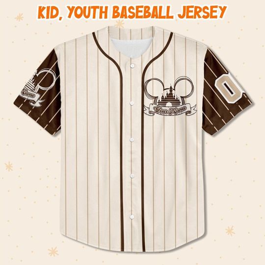 Personalized Disney Moana Baseball Jersey