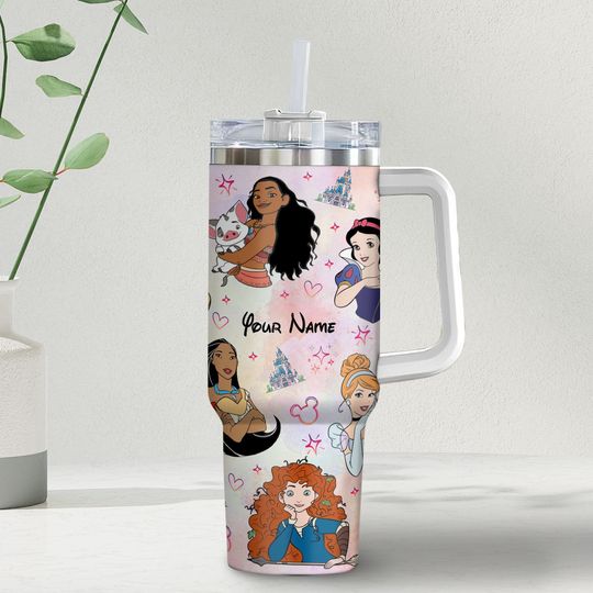 Personalized Disney Princesses Disney Tumbler