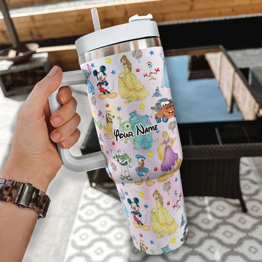 Personalized Mickey And Friends Disney Tumbler