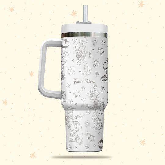 Personalized Toy Story Woody Disney Tumbler
