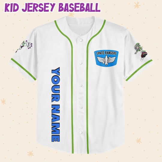 Personalized Buzz Lightyear To Infinity And Beyond Disney Baseball Jersey, Disney Jersey