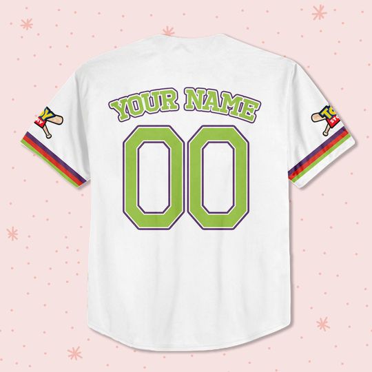 Personalized Buzz Lightyear Disney Baseball Jersey, Disney Jersey
