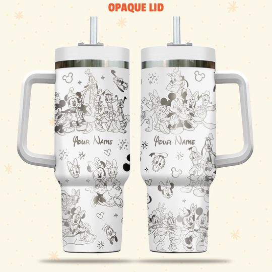 Personalized Mickey And Friends Disney Tumbler