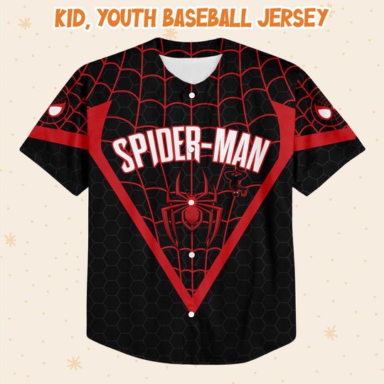 Personalize Spiderman Miles Morales Symbol Black Red