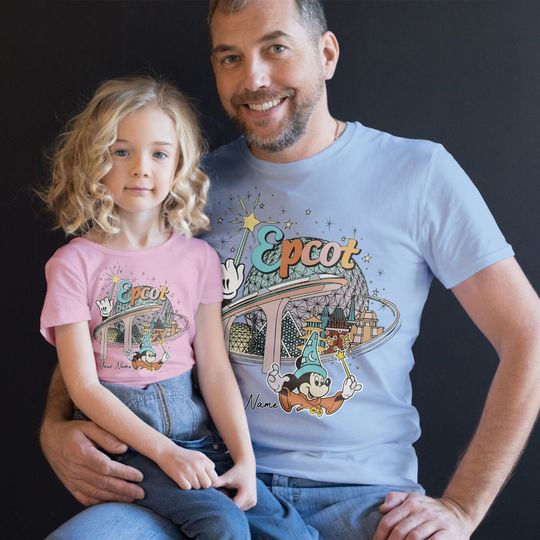 Personalized Disney Epcot Shirt, Disney Family Matching Shirt