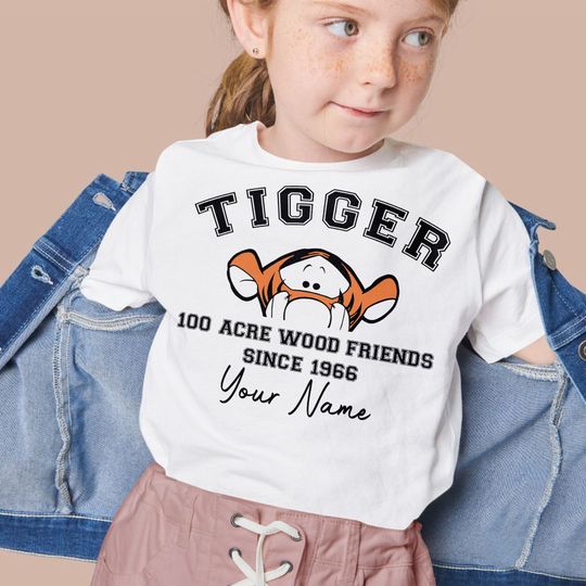 Personalized Winnie The Pooh Tigger Disney Shirt, Disney Family Matching Shirt