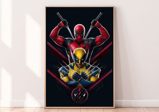 Deadpool & Wolverine Poster - Deadpool and Wolverine Poster