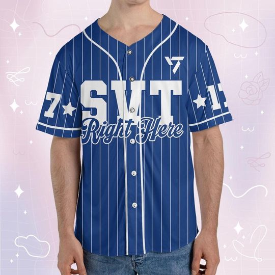 SVT Right Here Members Baseball Jersey, Seventeen Carat Jersey, Kpop Jersey, Seventeen Tour Shirt, Best Gift Ever