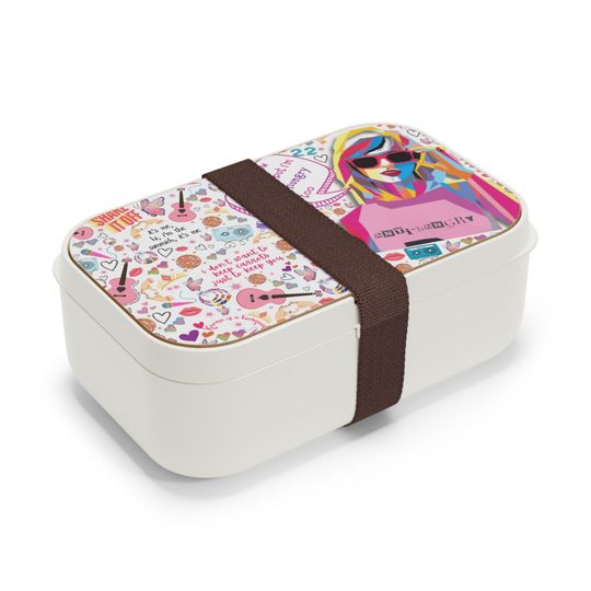 Swift Inspired Bento Box - Eras Tour Lunch Box Bento Box Lunch Container Lunch Bag