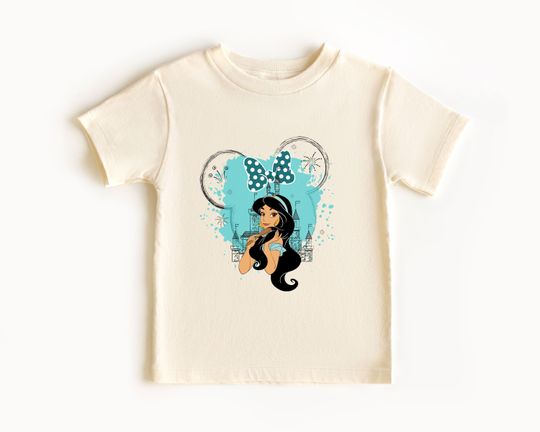 Aladdin Onesie Jasmine Disney World Castel Mickey Mouse Ears Tee