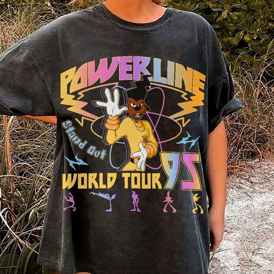 Stand Out Tee, Powerline 95 Shirt, Trip T-shirt