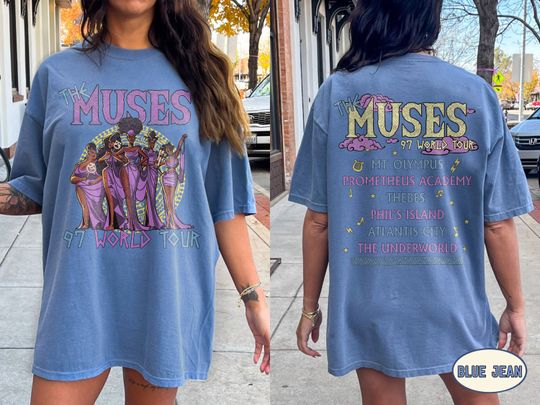 Disney Hercules The Muses 97 World Tour Shirt