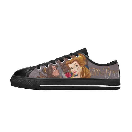 The Beauty & Beast Low Top Shoes Sneakers