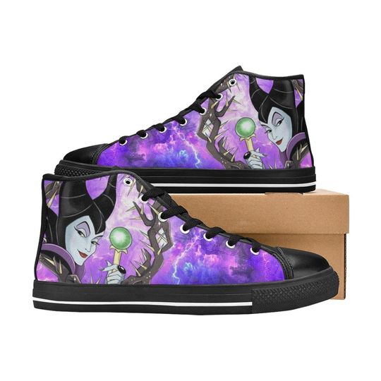Maleficent High Top Shoes Sneakers