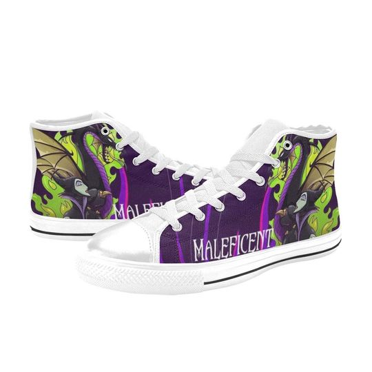 Maleficent High Top Shoes Sneakers