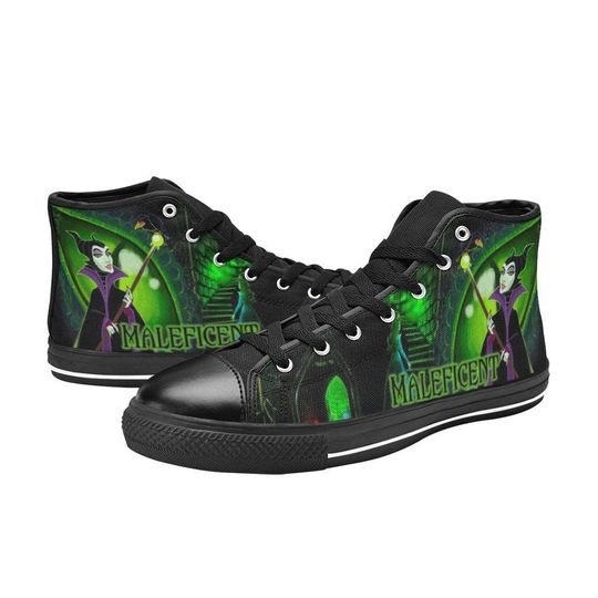 Maleficent High Top Shoes Sneakers