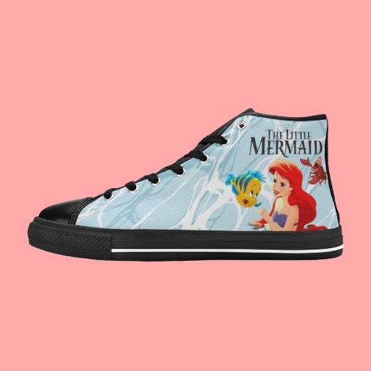 The Little Mermaid High Top Shoes Sneakers