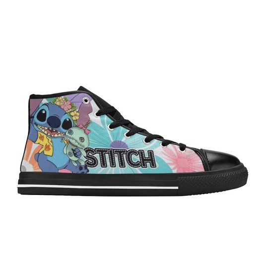 Stitch High Top Shoes Sneakers