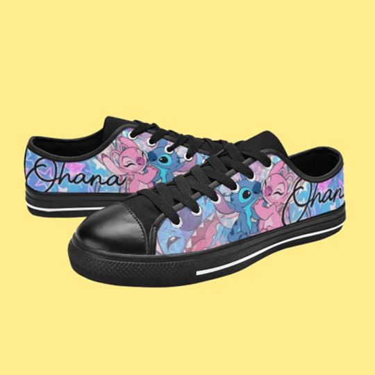 Stitch & Angel Ohana Low Top Sneakers